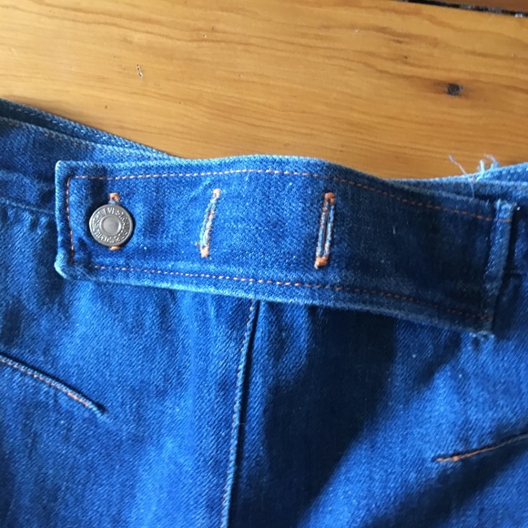 Rare 1990's Levis Jeans Red Collection Split Skirt Y2K - Picture 8 of 14